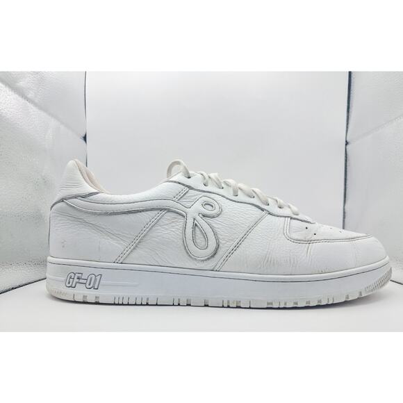 Size 13D M | 14.5D W - John Geiger GF-01 ' Triple White - Picture 6 of 8